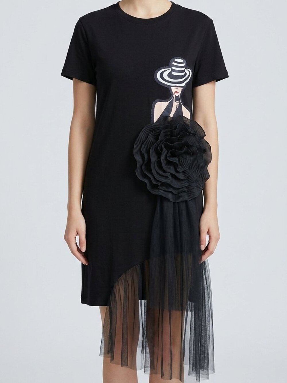 NWT stylish t-shirt dress
